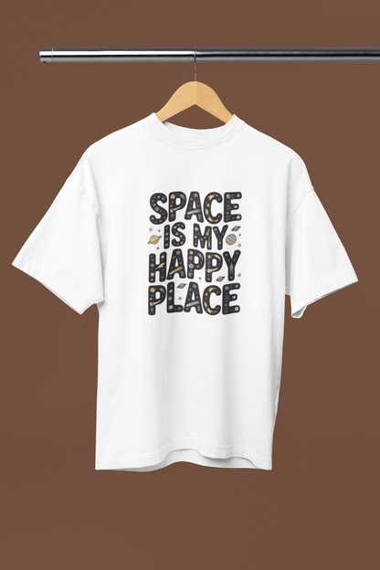 Space Is My Happy Place - Premium Unisex Tshirt