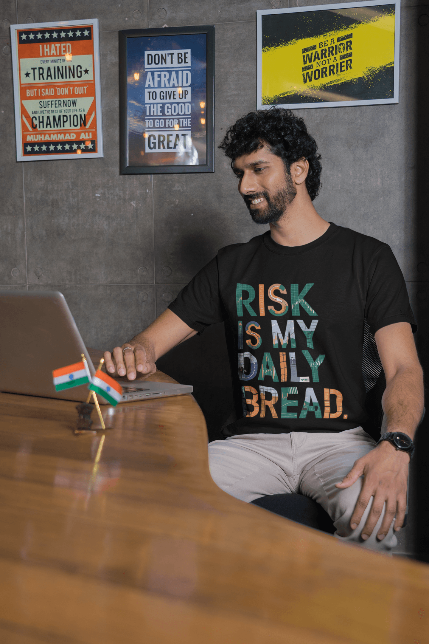 Risk is my daily bread - Unisex Premium Tshirt