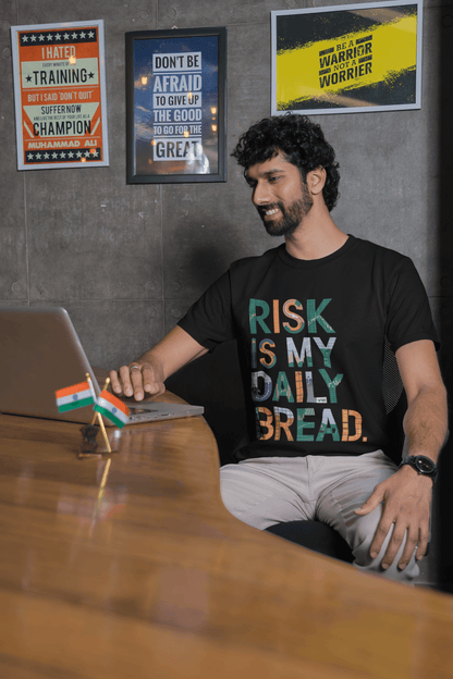 Risk is my daily bread - Unisex Premium Tshirt
