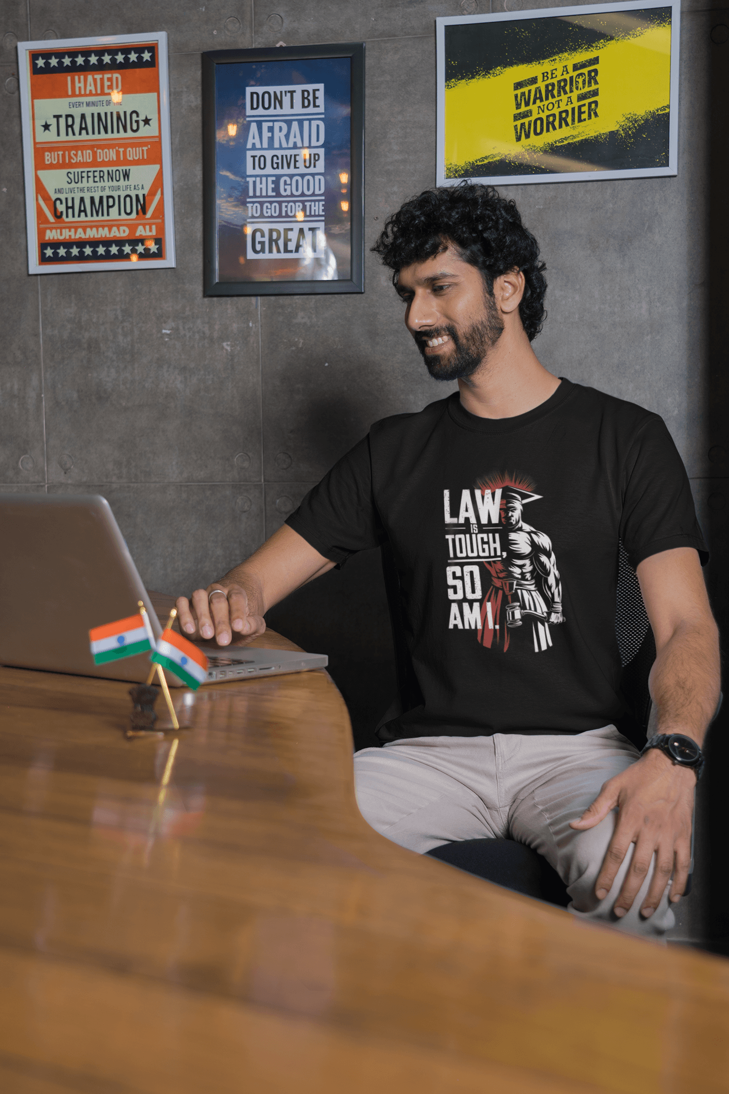 Law Is Tough So Am I - Premium Unisex Tshirt
