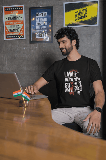 Law Is Tough So Am I - Premium Unisex Tshirt