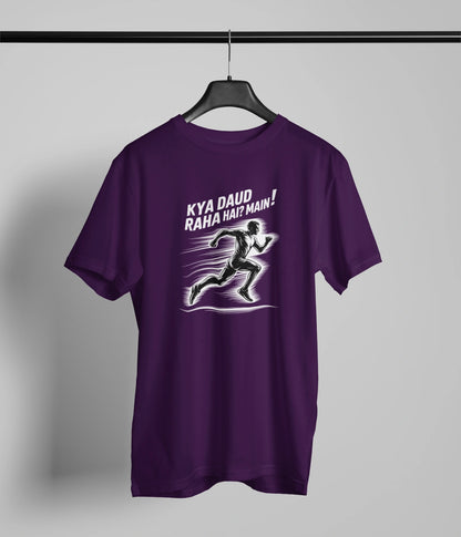 Kya daud raha hai ? - Main Tshirt