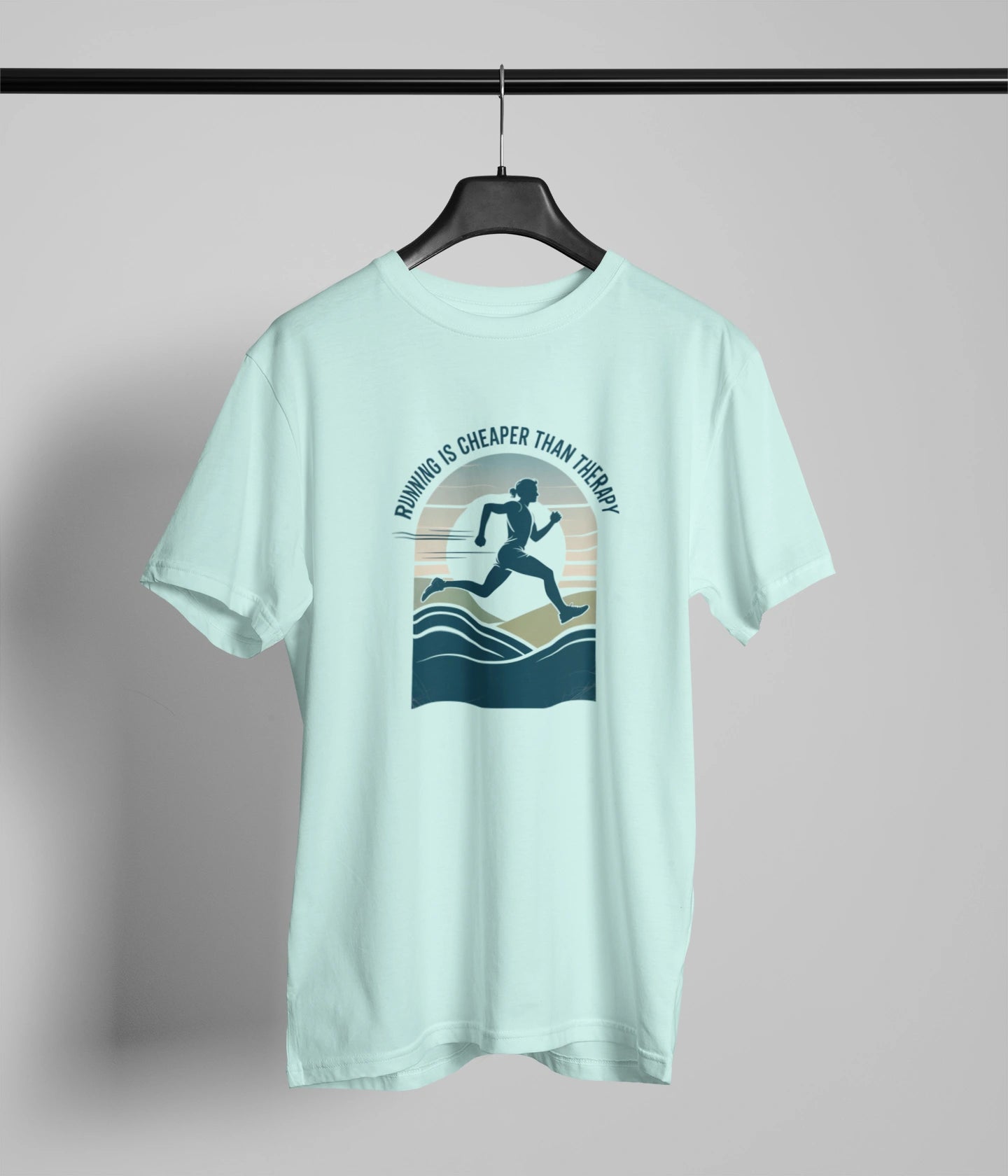 Running is cheaper than therapy Tshirt