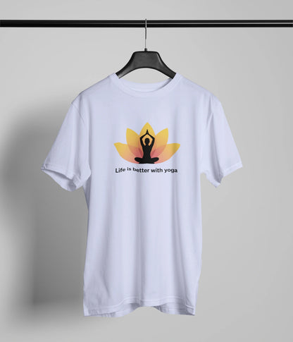 Life is better with yoga T-Shirt