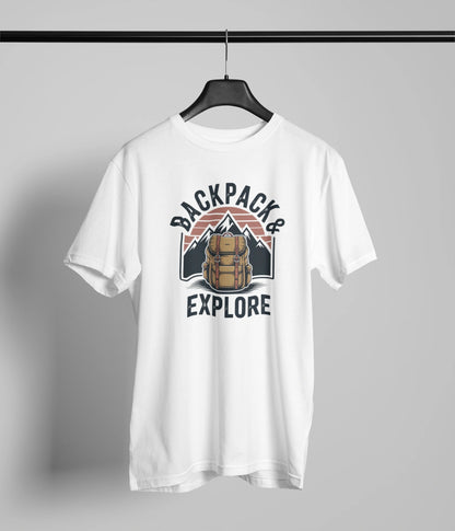 Backpack and explore T-Shirt