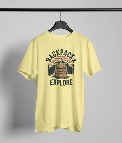 Backpack and explore T-Shirt