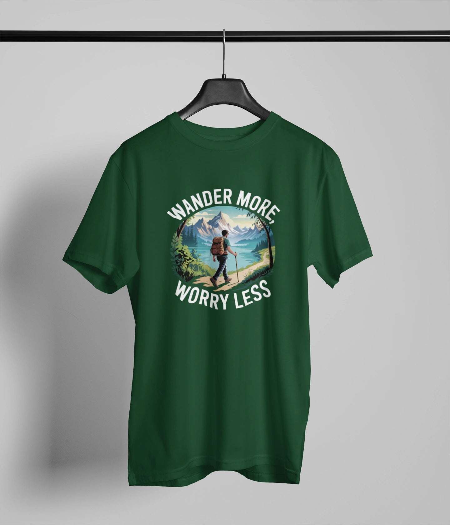 Wander more , worry less T-Shirt