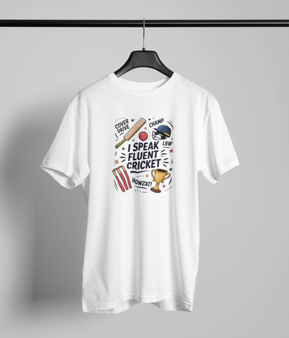 I speak Fluent cricket T-Shirt