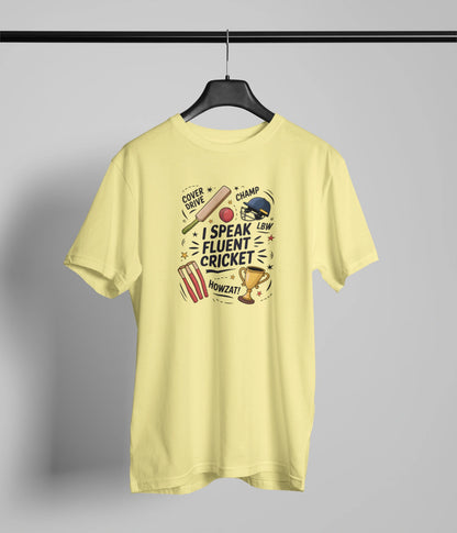 I speak Fluent cricket T-Shirt