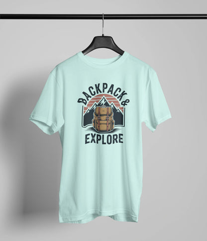 Backpack and explore T-Shirt