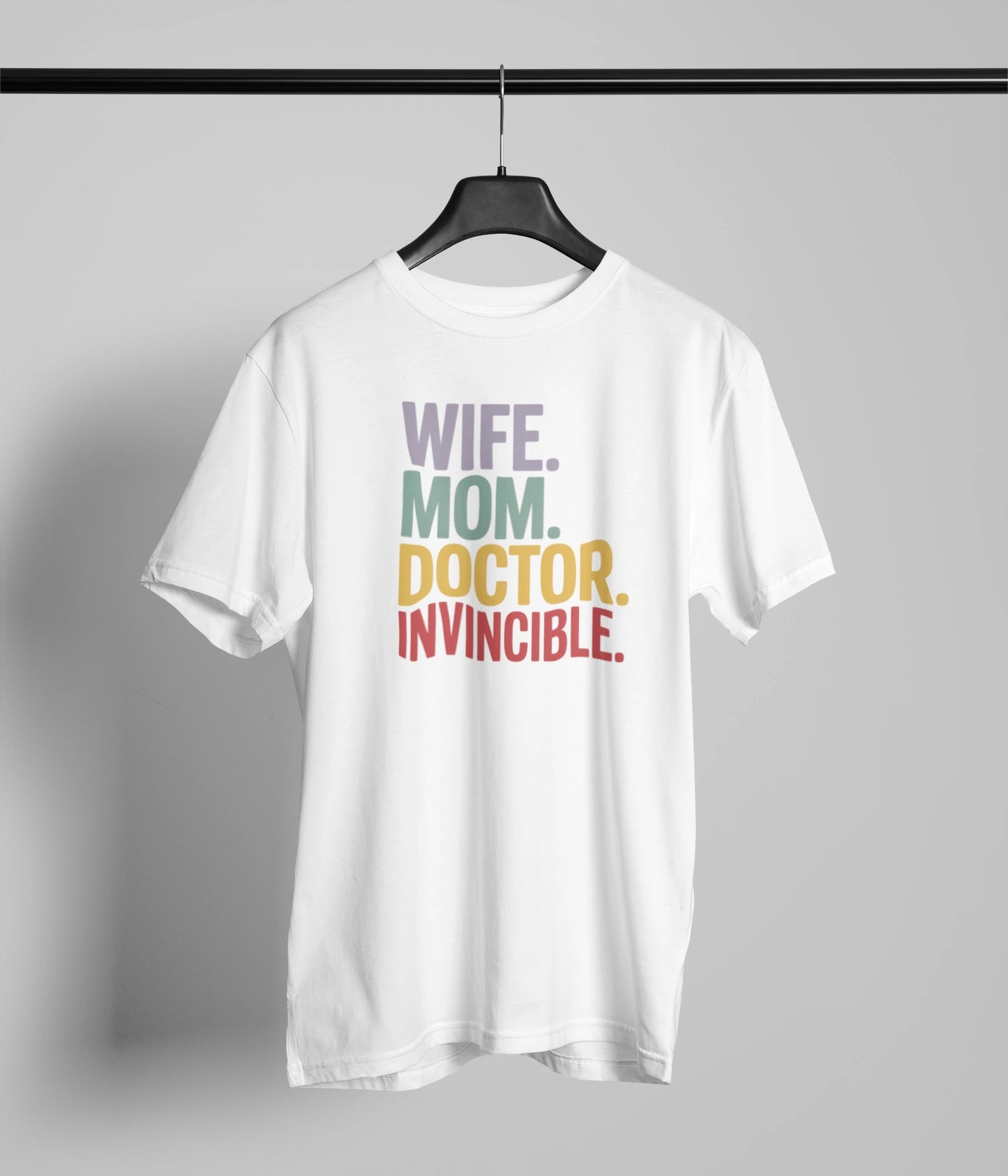 Wife mom doctor Invincible T-Shirt
