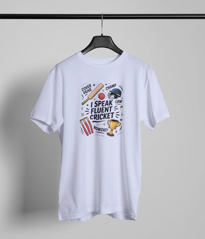 I speak Fluent cricket T-Shirt
