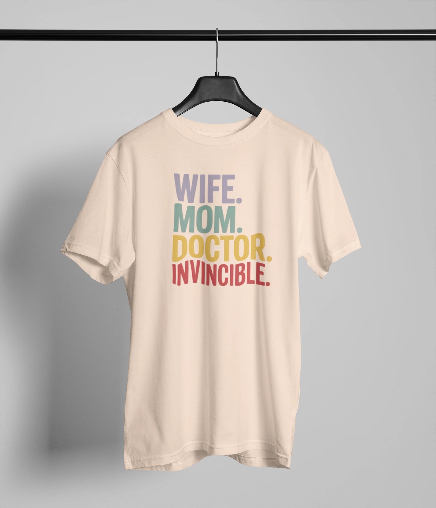 Wife mom doctor Invincible T-Shirt