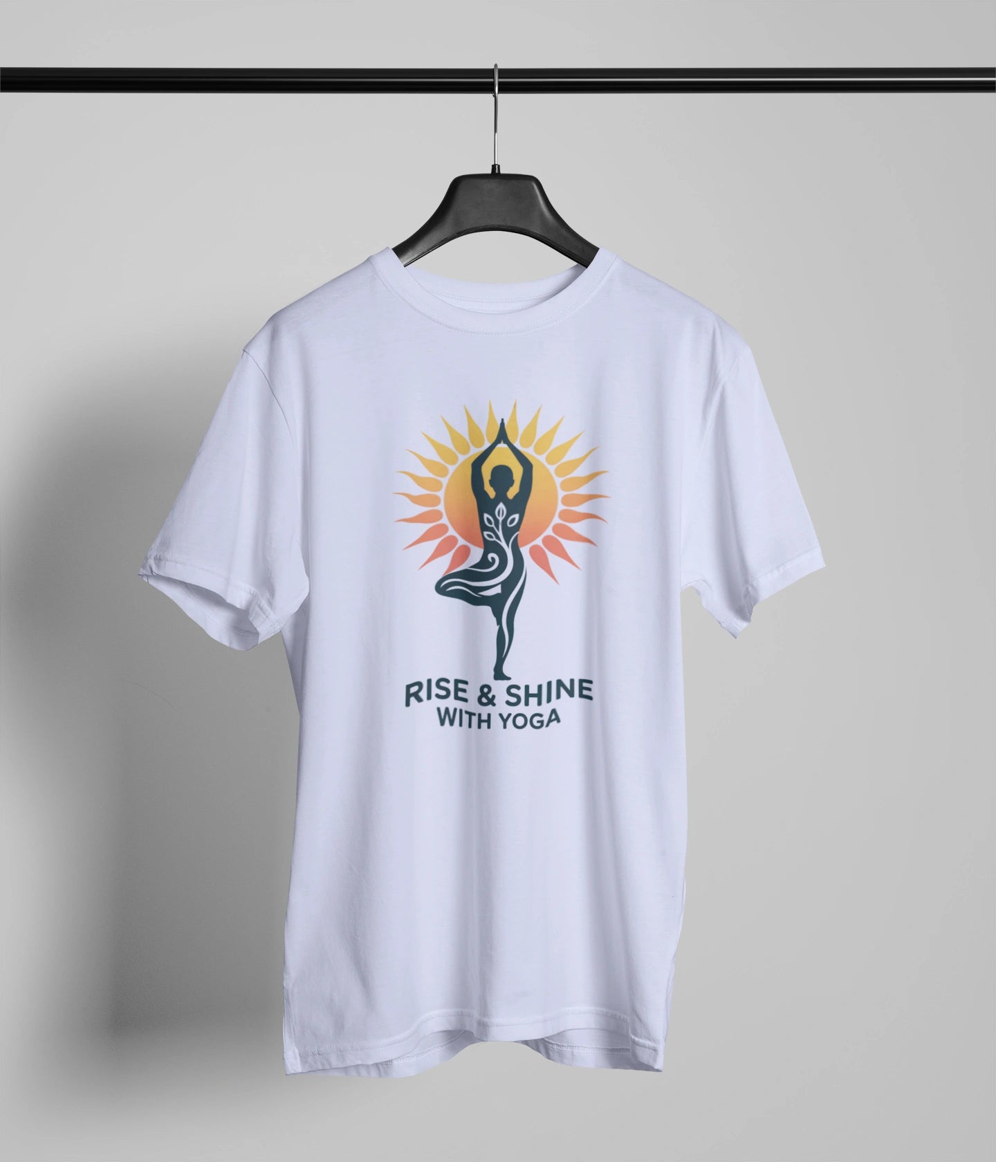Rise and shine with yoga T-Shirt