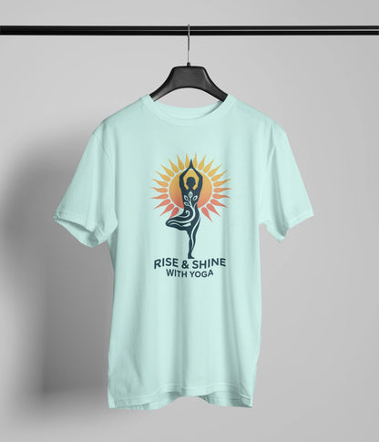 Rise and shine with yoga T-Shirt