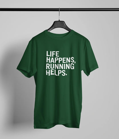 Life Happens running helps T-Shirt