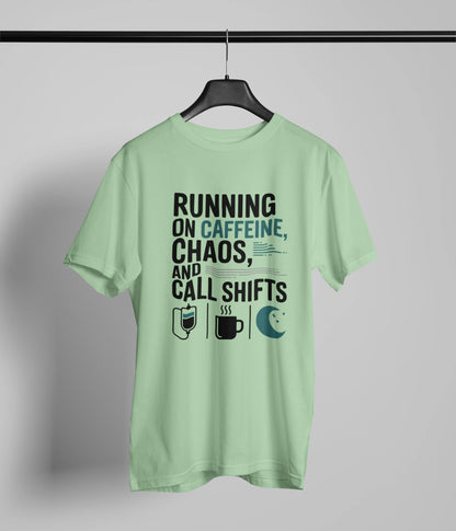 Running on caffeine T-Shirt