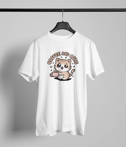 Coffee and cats  T-Shirt