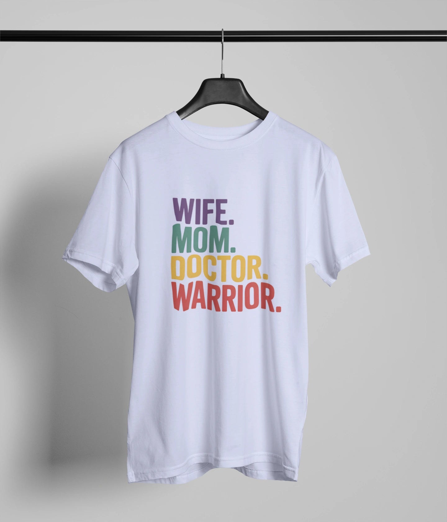 Wife mom doctor warrior  T-Shirt