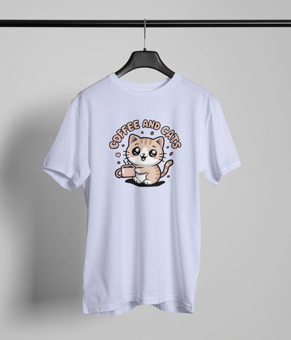 Coffee and cats  T-Shirt