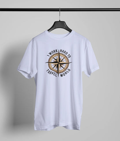I work to travel world T-Shirt
