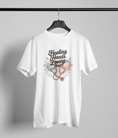 Healing hands loving heart T-Shirt
