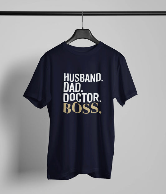 Husband dad doctor Boss T-Shirt