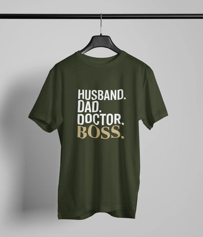 Husband dad doctor Boss T-Shirt