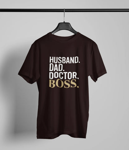 Husband dad doctor Boss T-Shirt