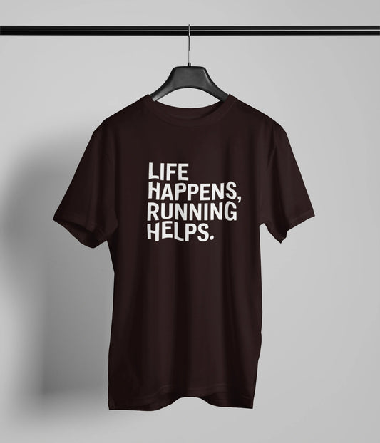 Life Happens running helps T-Shirt