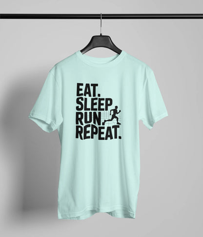 Eat sleep run repeat Tshirt