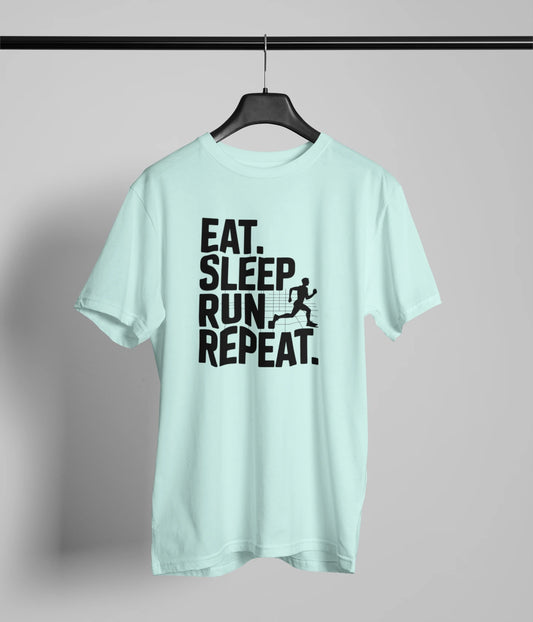 Eat sleep run repeat Tshirt