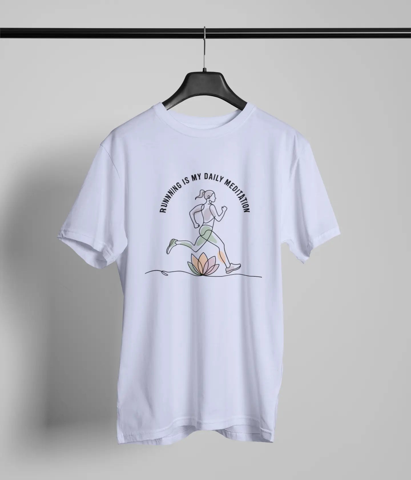 Running is my daily meditation 2 Tshirt