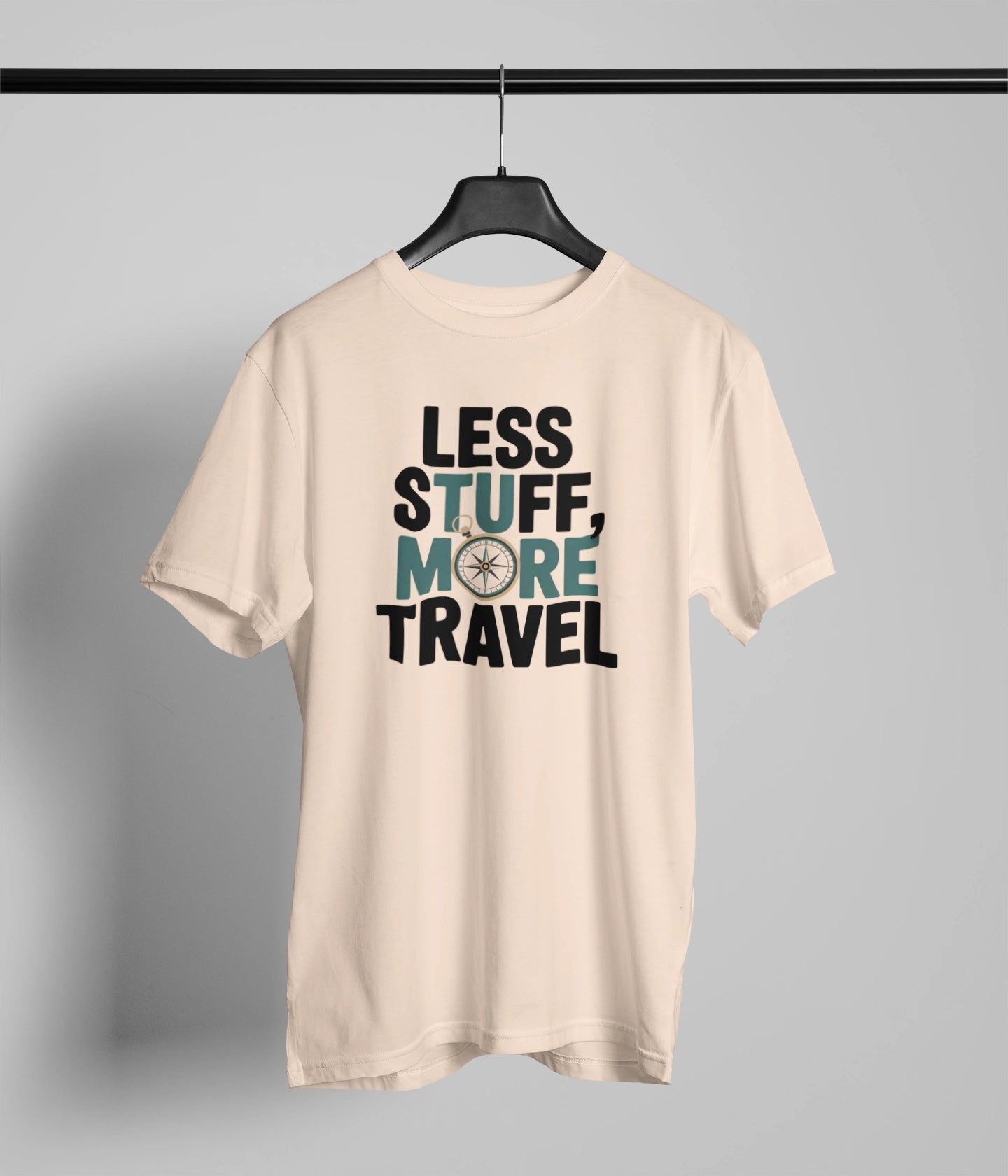 Less stuff more travel  T-Shirt