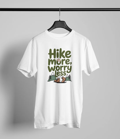 Hike more worry less T-Shirt