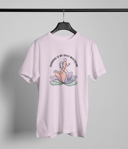Running is my daily meditation 1 Tshirt