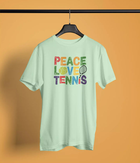 Peace - Love - Tennis - Unisex Tshirt