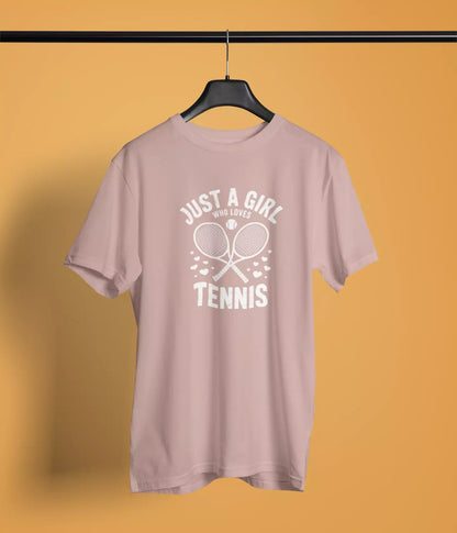 Just a girl who loves tennis - Tshirt