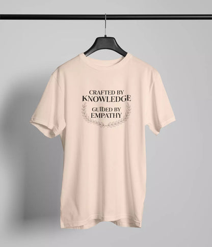 Crafted by knowledge Tshirt