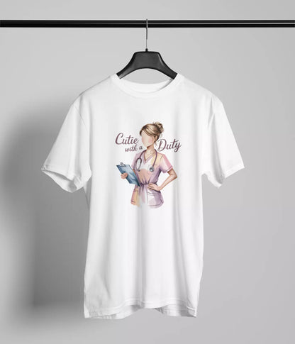 Cutie with a duty Tshirt