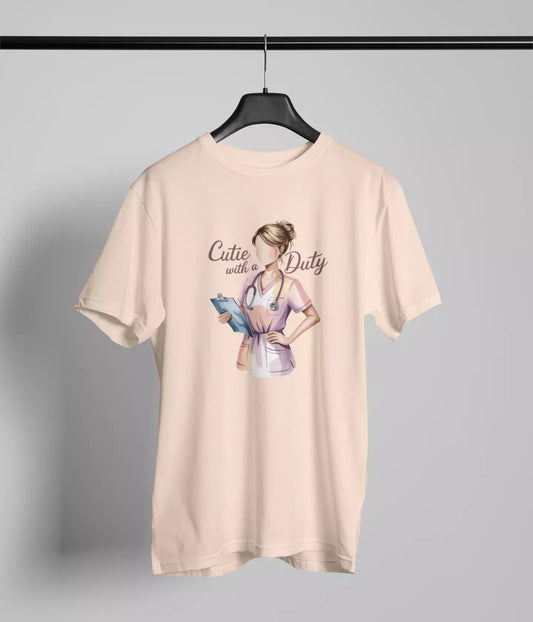 Cutie with a duty Tshirt