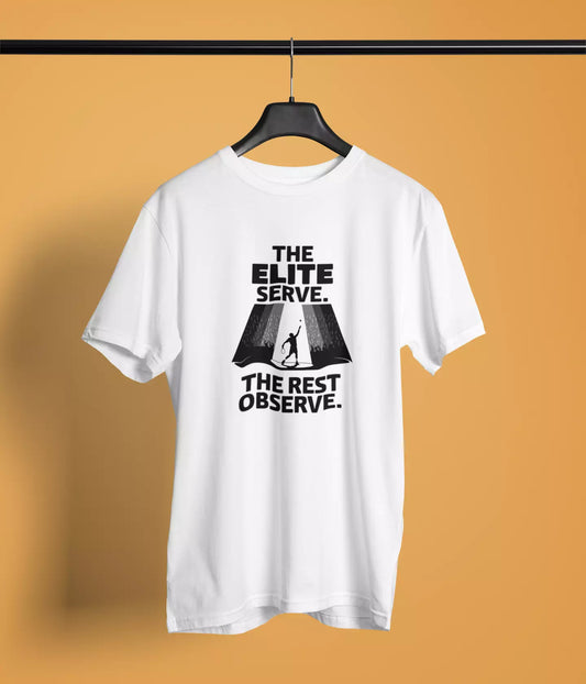 The elite serve - Unisex Tshirt