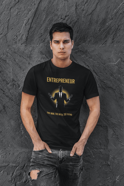 Entrepreneur The man The myth The Legend - Premium Unisex Tshirt