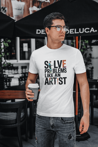 Solve Problems Like An Artist - Premium Unisex Tshirt