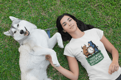 Trade With Discipline Not Emotions - Premium Unisex Tshirt
