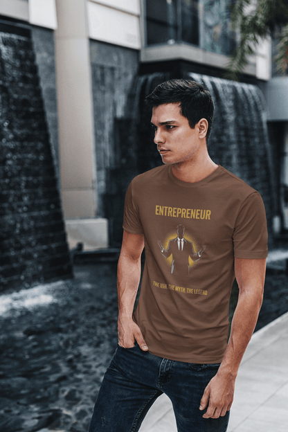 Entrepreneur The man The myth The legend - Premium Unisex Tshirt