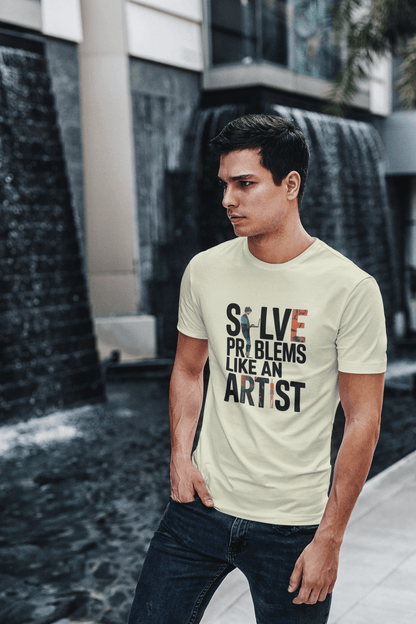 Solve Problems Like An Artist - Premium Unisex Tshirt