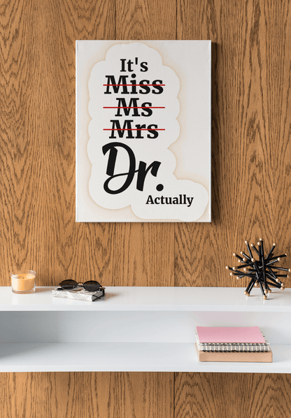 Dr. Actually -  NEET Poster with self adhesive strips